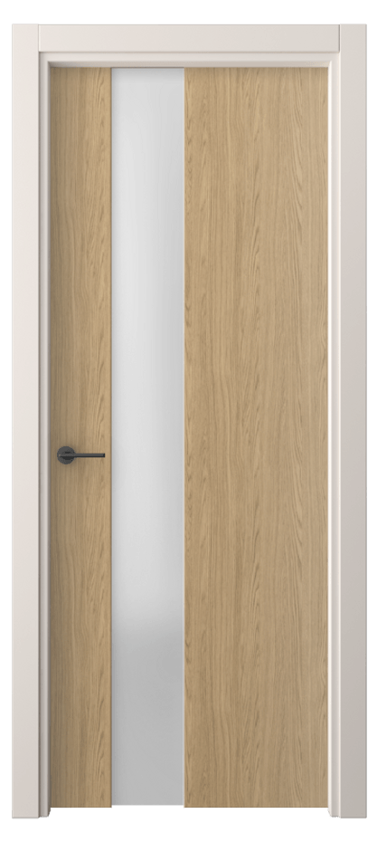 Межкомнатная дверь Фридом 4224 Жемчужный дуб Сатинированное стекло Цена 34939 ₽ | Volhovec