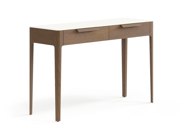Мебель Консоль Piega 2 ящика. Цвет Дуб туманный матовый. Материал Массив дуба матовый. Коллекция Консоль Piega 2 ящика. Фото. Мебель Консоль Piega 2 ящика. Цвет Дуб туманный матовый. Материал Массив дуба матовый. Коллекция Консоль Piega 2 ящика. Картинка.