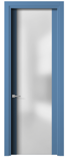 Дверь межкомнатная 4114 - planum NCS S 2040-R80B. Цвет NCS NCS S 2040-R80B. Материал Гладкая эмаль. Коллекция Планум. Картинка.