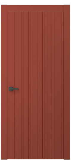 Дверь межкомнатная 8051 NCS S 3040-Y80R. Цвет NCS NCS S 3040-Y80R. Материал Гладкая эмаль. Коллекция Линия. Картинка.