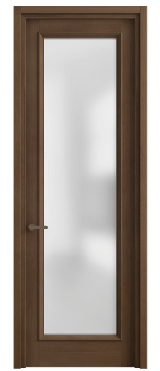 Дверь межкомнатная 6702 БТМ САТ. Цвет Бук тёмный матовый. Материал Массив бука матовый. Коллекция Шарм. Картинка.