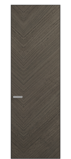 Дверь межкомнатная 0201 ЭВСМФ Эвкалипт серый матовый фризе. Цвет Эвкалипт серый матовый фризе. Материал Шпон эвкалипта НатурВуд. Коллекция Рифт. Картинка.