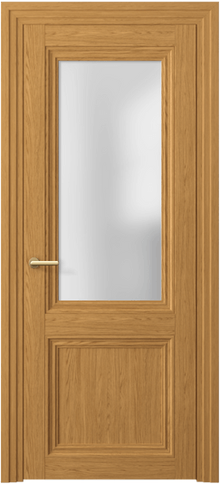 Дверь межкомнатная 2524 ВНД САТ. Цвет Ванильный дуб. Материал Ламинатин. Коллекция Центро. Картинка.