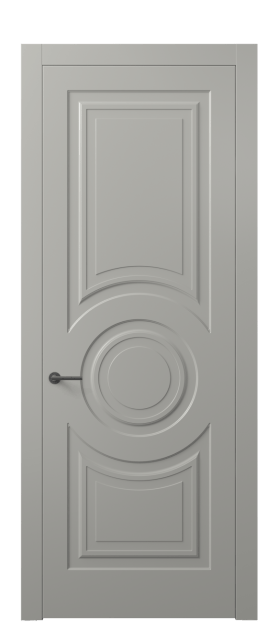Дверь межкомнатная АКП 8461 МНСР Матовый нейтральный серый. Цвет Матовый нейтральный серый. Материал Гладкая эмаль. Коллекция Маскот. Картинка.