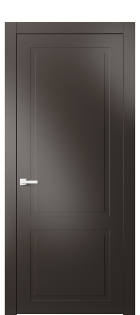 Дверь межкомнатная АКП 8002 МАН Матовый антрацит. Цвет Матовый антрацит. Материал Гладкая эмаль. Коллекция Нео Классик. Картинка.